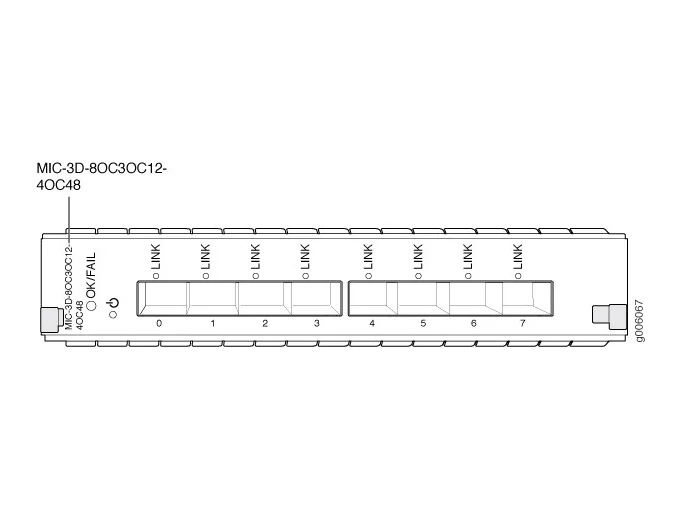 Juniper MIC-3D-4OC3OC12-1OC48