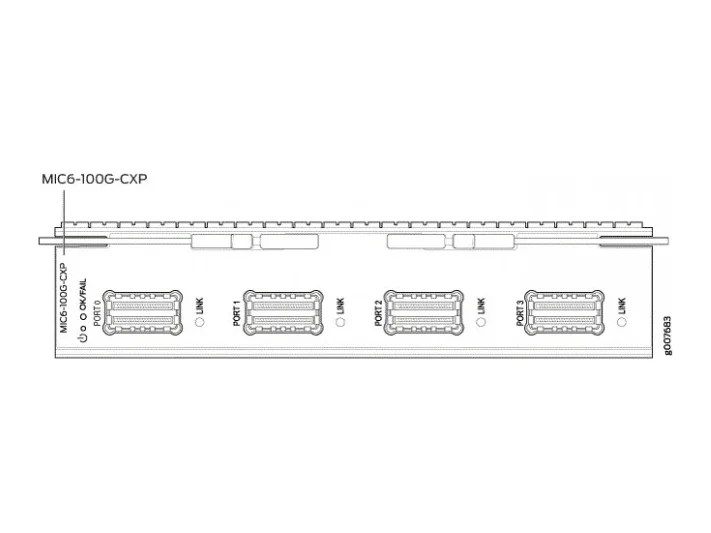 Juniper MIC6-100G-CXP
